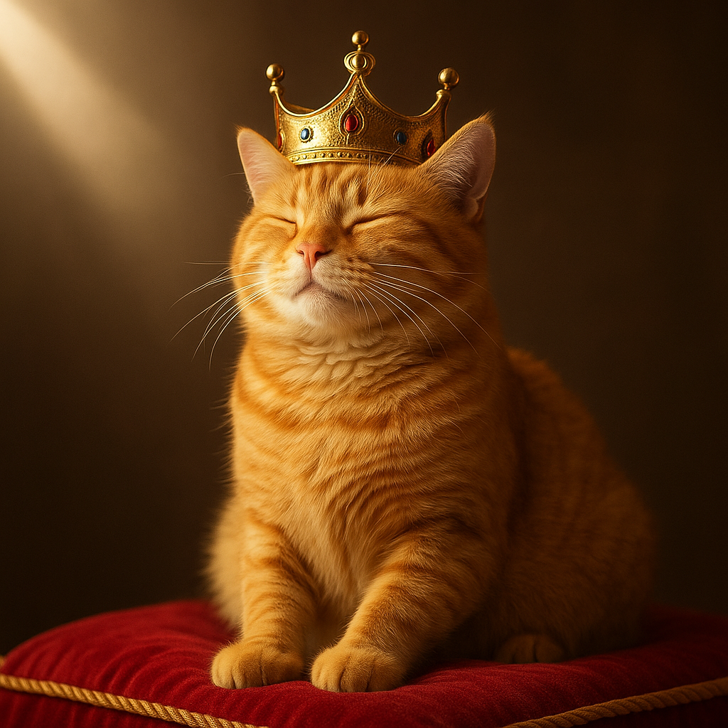 思わず笑顔になる「王様猫」の楽しみ方
