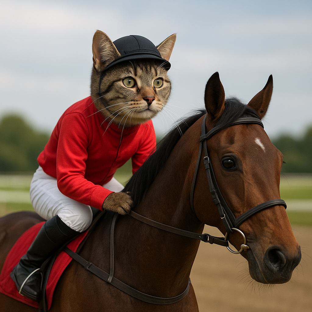 猫ジョッキーは実在のギャンブルではありません