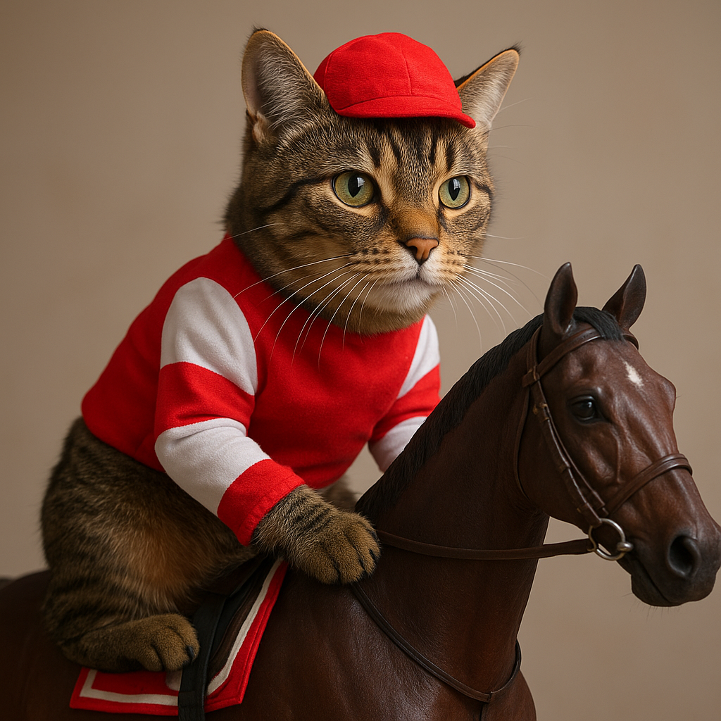 猫ジョッキーが楽しめる3つのエンタメの世界