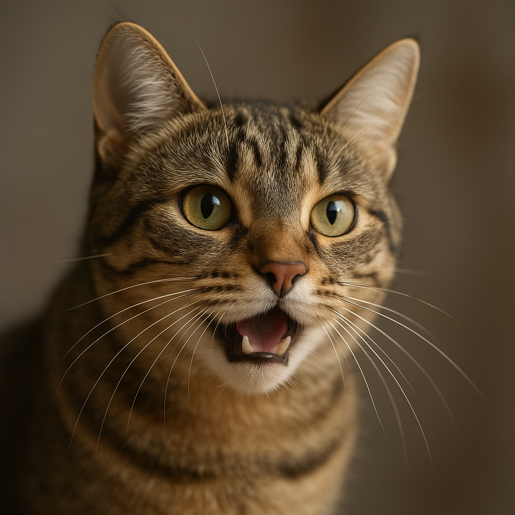 「猫 プスプス」には呼びかけと呼吸音の２つの意味がある