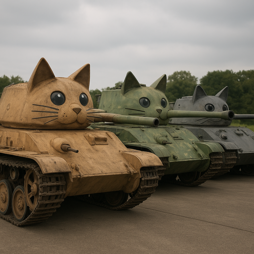 ３つの「ねこ戦車」が歩んだそれぞれの歴史