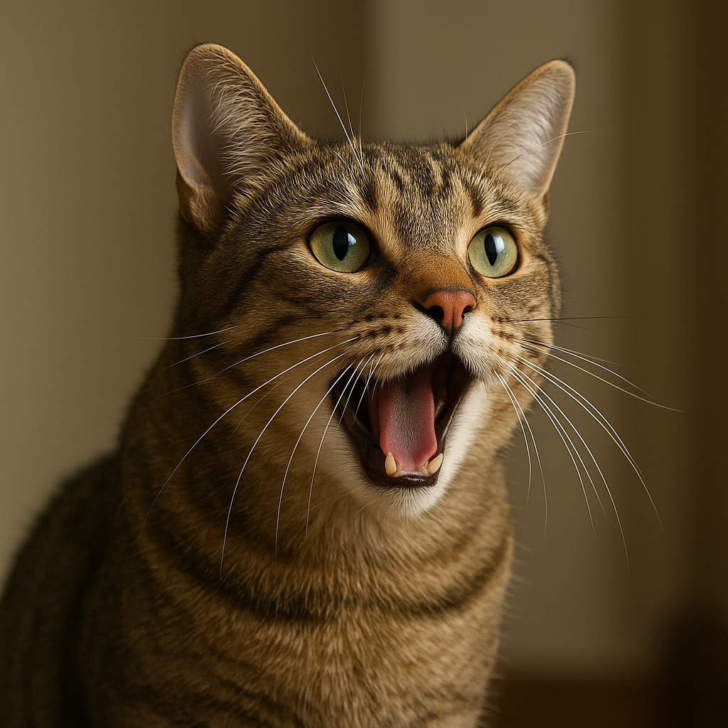 なぜ高く短い声で鳴くのか?隠された猫ちゃんの心理