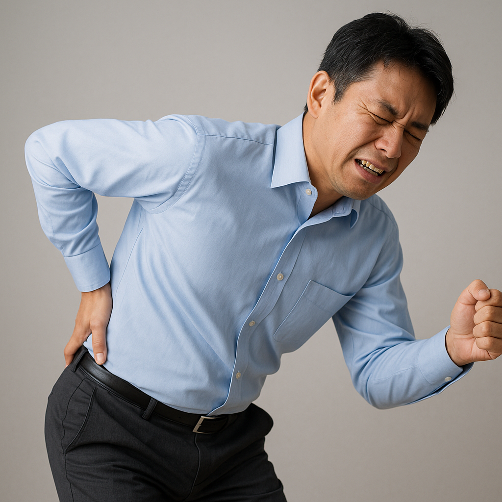 勢い任せの「ヨシ！」は腰への危険信号かもしれません