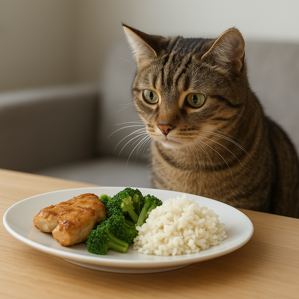 現代の猫ちゃんに人間のご飯はおすすめできません