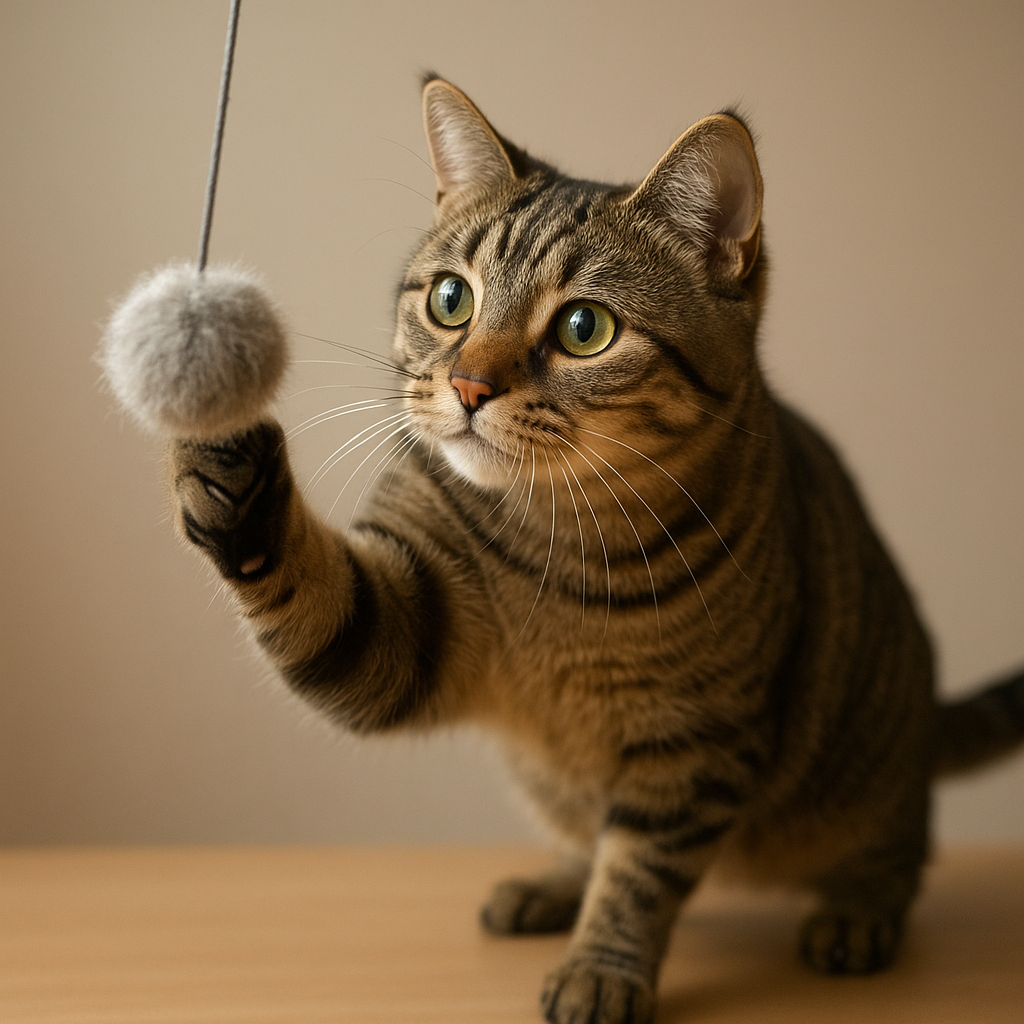 猫がじゃれるのは本能的な欲求を満たすため