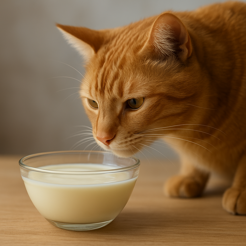 練乳が猫の体に適さない3つの大きな理由