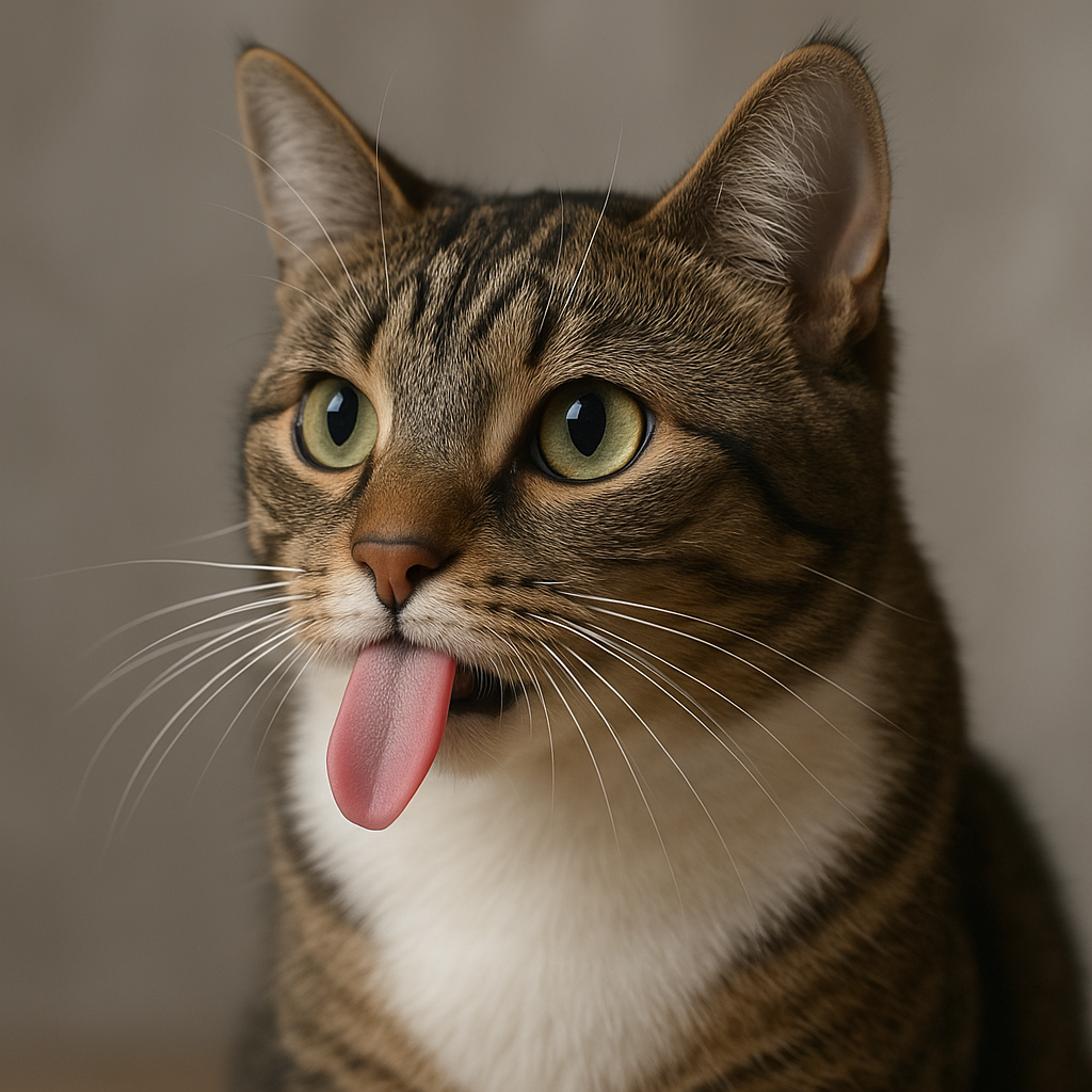 実は猫のことではなく「舌の姿勢トレーニング」なんですよ