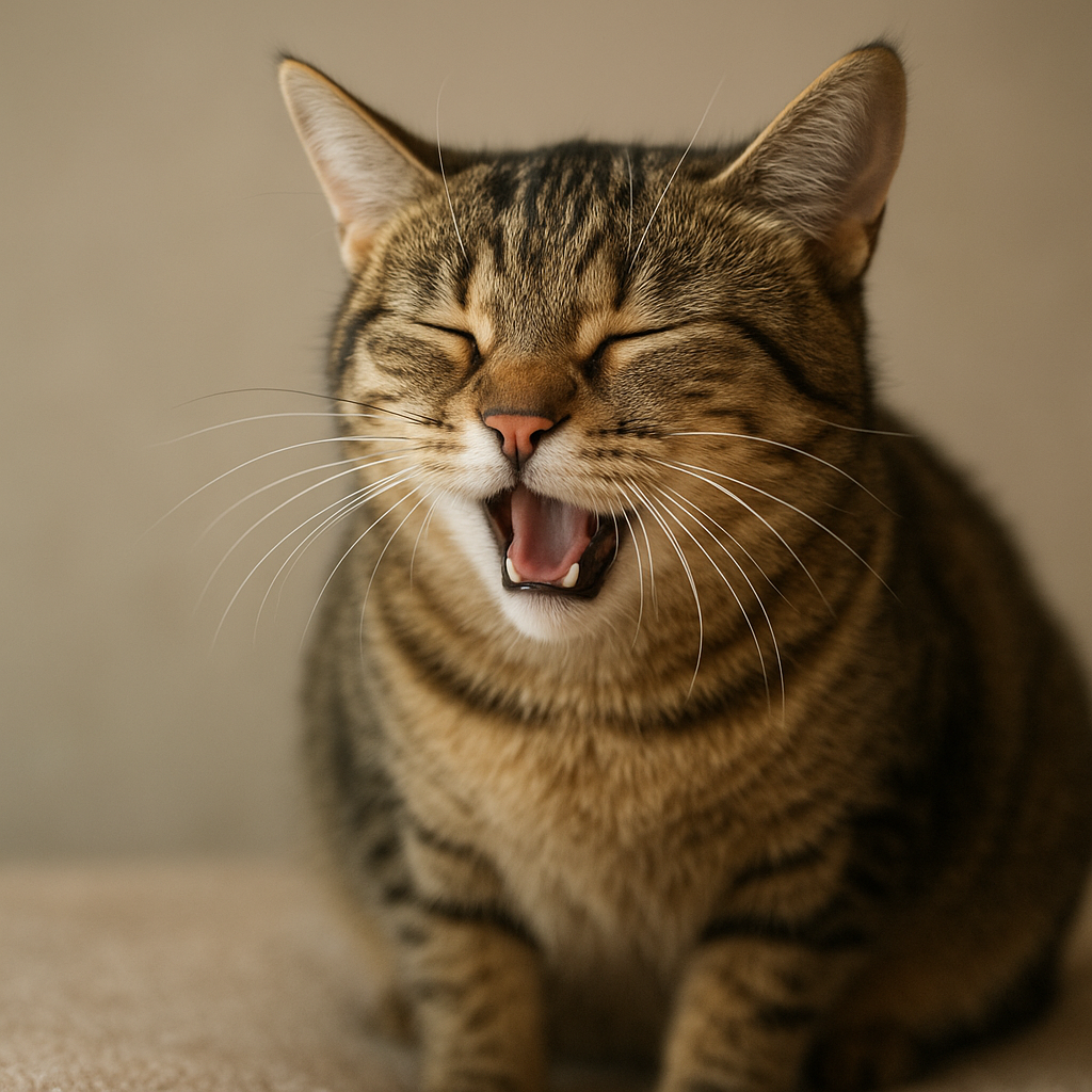 愛猫が元気でもくしゃみが続くなら様子見は要注意かも?