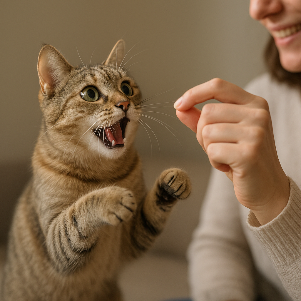 愛猫の大興奮と飼い主さんの変化の秘密