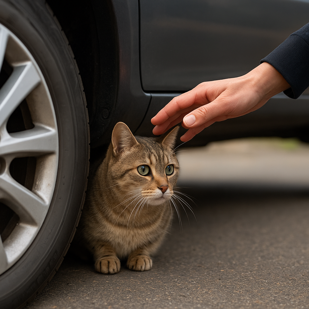 乗車前の優しい行動が小さな命を救います