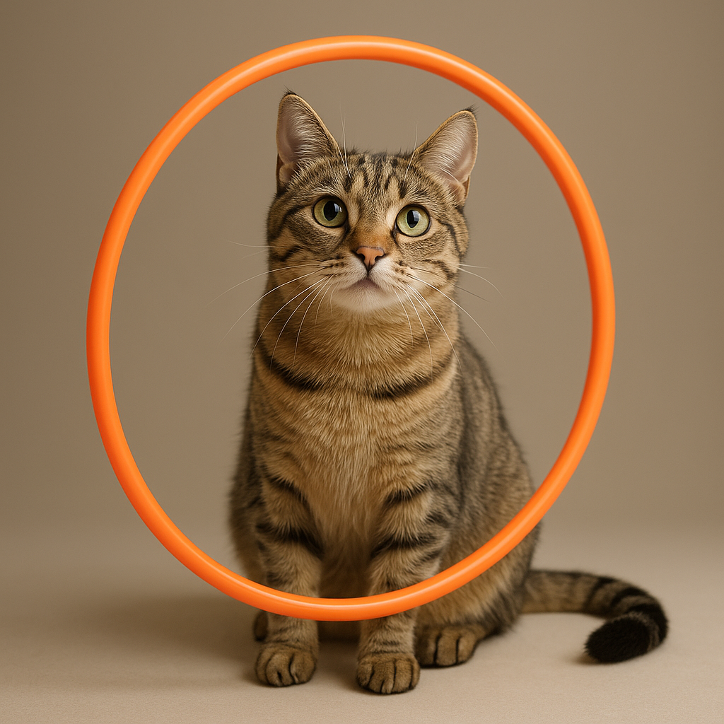 なぜフープ(輪っか)が猫ちゃんと相性が良いの?