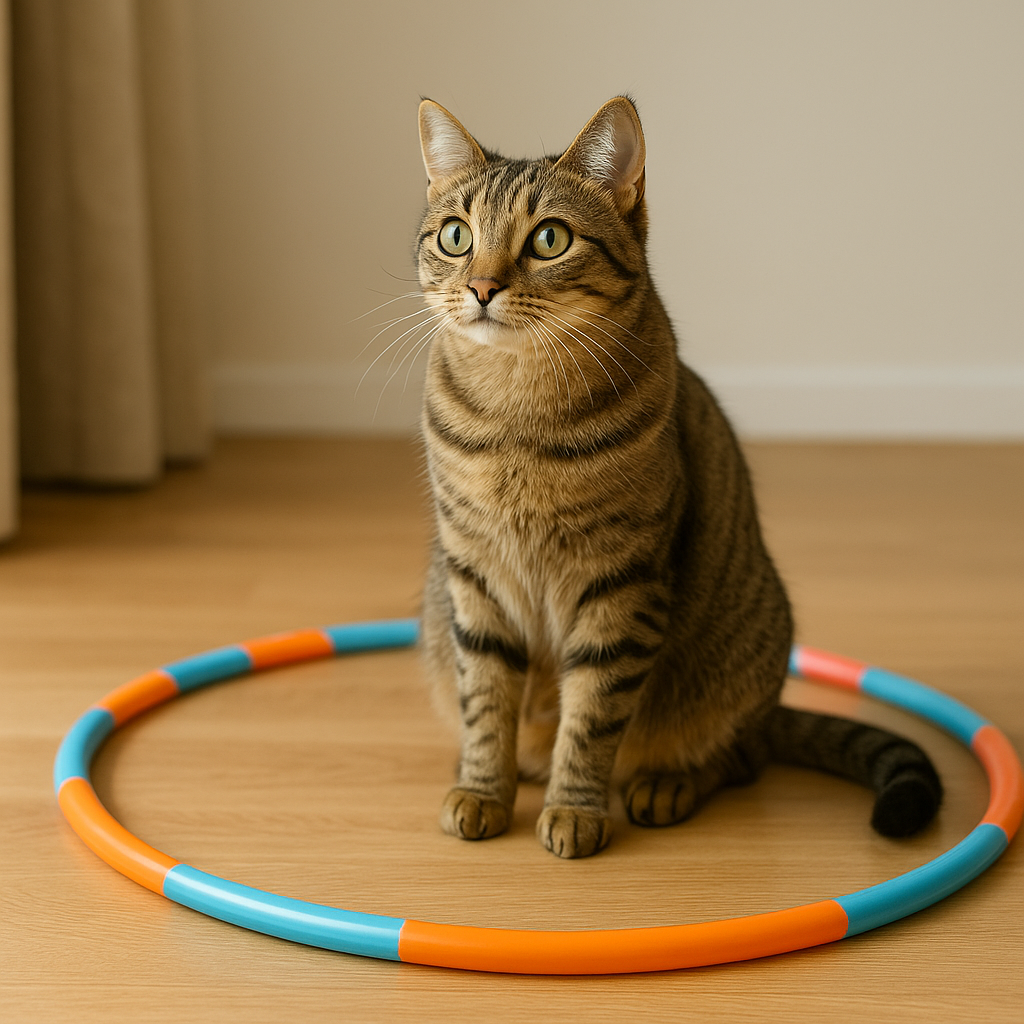 猫ちゃんとフープを楽しむ具体的な3つのアイデア