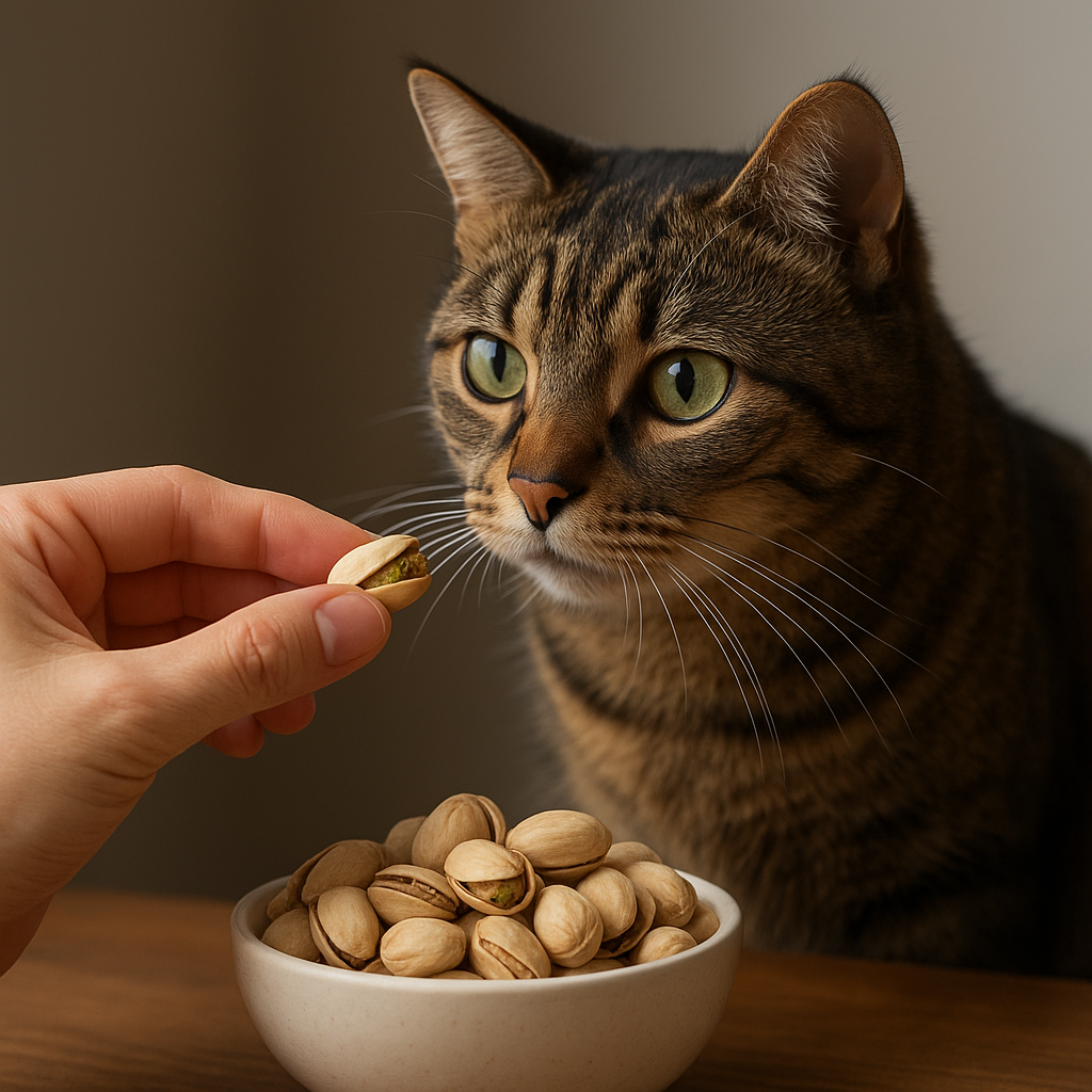 猫にはピスタチオを与えないのが基本です